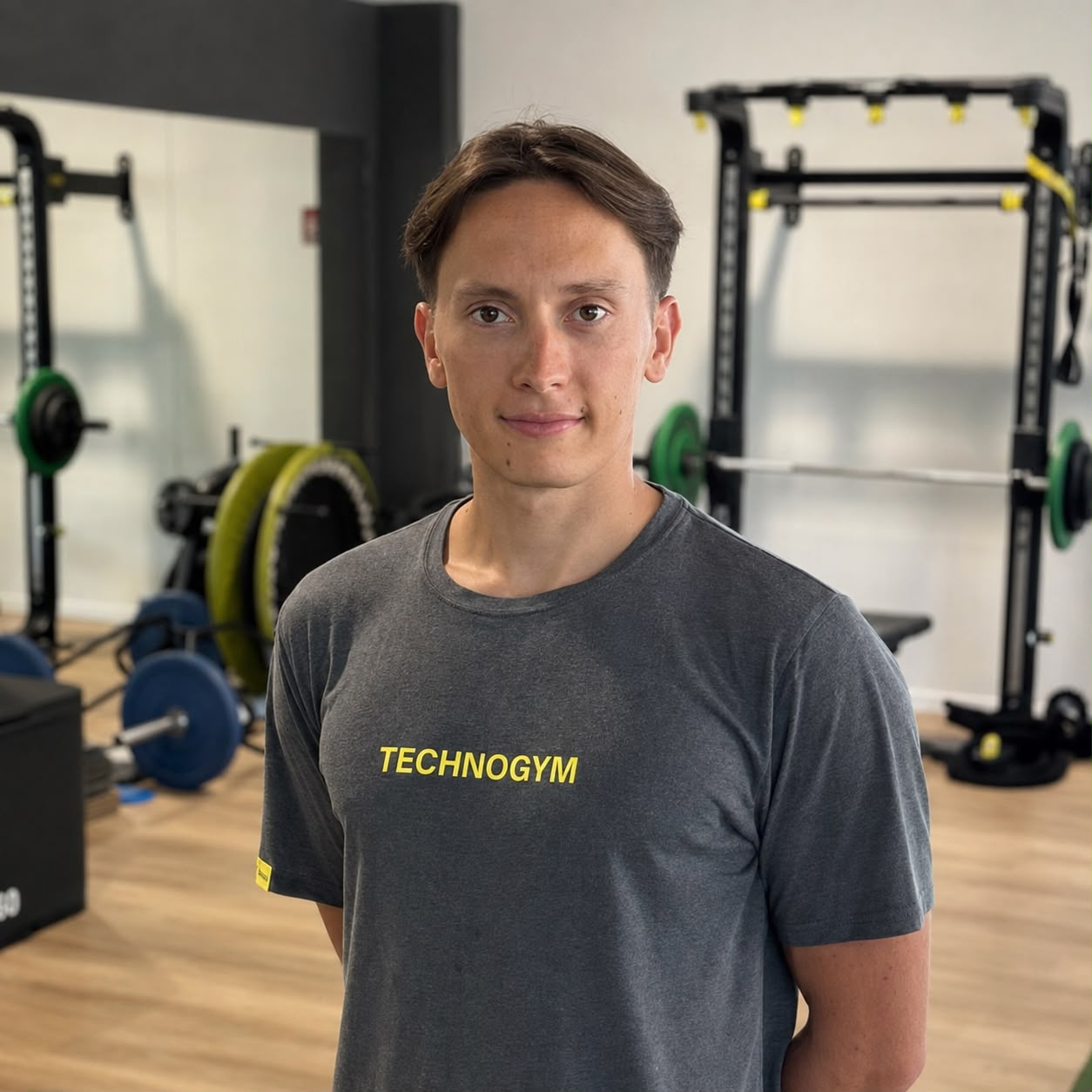 Davide Gasparetto in palestra